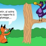 Illustration du Corbeau et le Renard