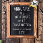Couverture de l'annuaire des entreprises de la construction