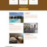 Prototypage site web Villa Zebra